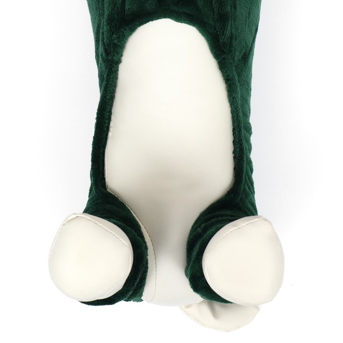 Комбинезон Комбинезон "Дракоша" с капюшоном, размер XS (ДС 20 см, ОГ 30 см, ОШ 20 см), зелёный