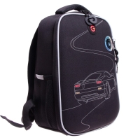 Рюкзак каркасный, 37 х 26 х 16 см, Grizzly RAw-397, со светодиодами, чёрный RAw-397-5_1