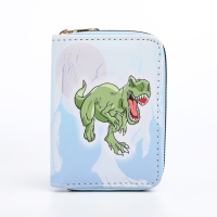 Кошелёк детский на молнии «Выбражулька», цвет голубой Кошелёк детский на молнии «Выбражулька», цвет голубой