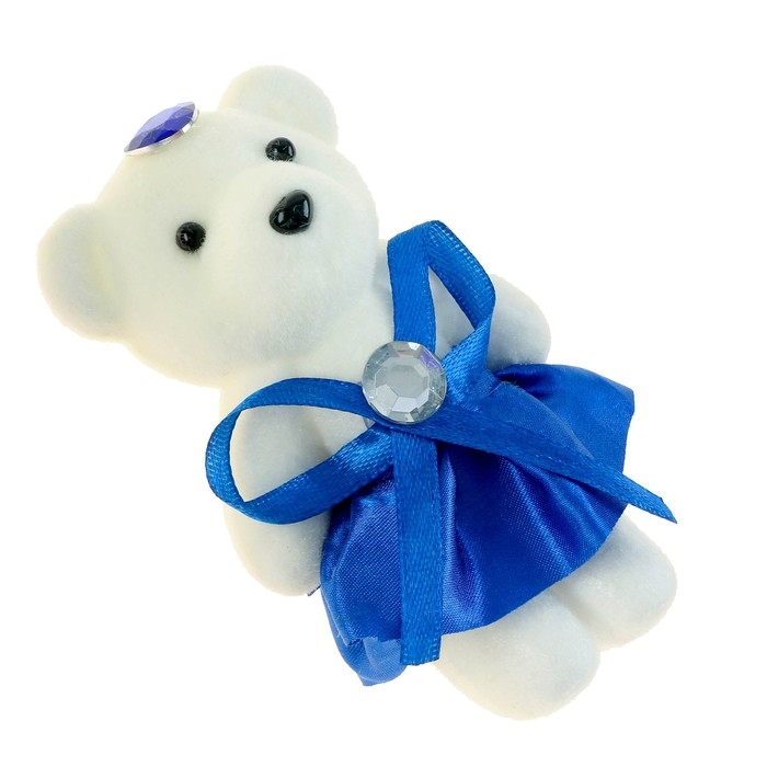 Игрушка из пенопласта &laquo;Мишка в юбке&raquo;, цвета МИКС