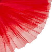 Карнавальный набор &laquo;Зайка с бантиком&raquo;, ободок, юбка красная, 3-7 лет