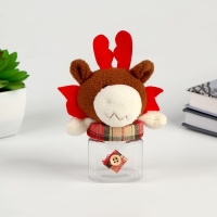 Новый год! Конфетница &laquo;Олень&raquo;, цвета МИКС