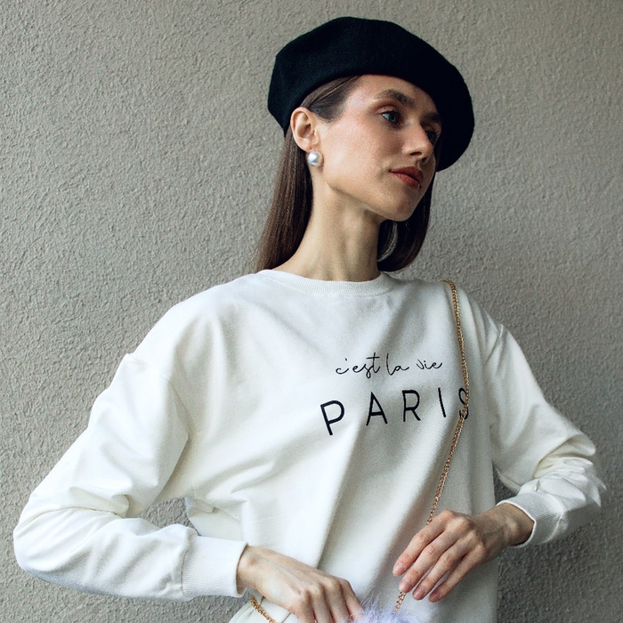 Серьги с жемчугом &laquo;Цветок&raquo; рассвет, белый в золоте