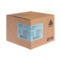 Вентилятор вытяжной AURAMAX VP 150, 153x153 мм, d=150 мм, 220 В, 22 Вт, 37 дБ, канальный