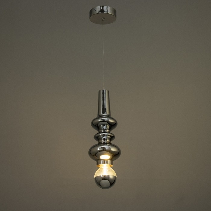 Светильник BayerLux "Сканди"  LED 6Вт 4000К хром 12х12х37-205см