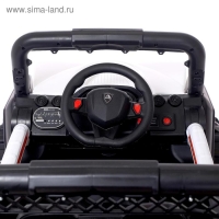 Электромобиль &laquo;Квадроцикл&raquo;, 2 мотора, цвет белый