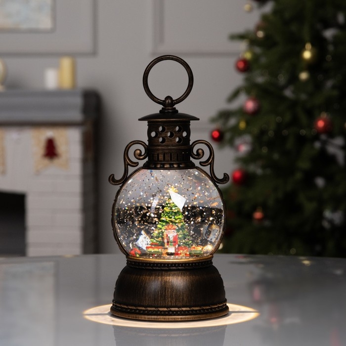 Фигура светодиодная &laquo;Щелкунчик&raquo;, 20х10.5 см, музыка, батарейки ААх3 (не в комплекте), USB, свечение тёплое белое