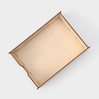 Подставка - органайзер деревянный для хранения Доляна &laquo;Рейки&raquo;, 20&times;14&times;7,7 см