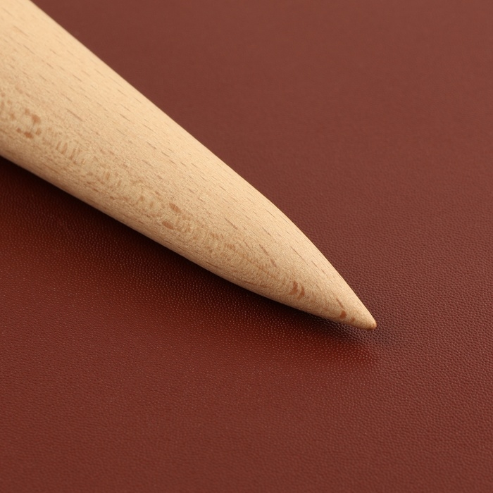 Сликер для полировки уреза кожи, 2,5 &times; 15 см, цвет бежевый