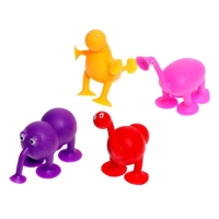 Конструктор &laquo;Забавные присоски&raquo;, 80 деталей