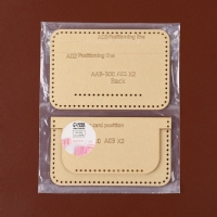 Набор лекал &laquo;Картхолдер с отделениями&raquo;, 7 &times; 10 &times; 0,5 см, 3шт, акрил