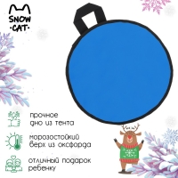 Ледянка Snow Cat, d=30 см, толщина 2 см, цвет МИКС Ледянка Snow Cat, d=30 см, толщина 2 см, цвет МИКС