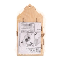 Скворечник, 8,5 × 8,5 × 18 см, Greengo Скворечник, 8,5 × 8,5 × 18 см, Greengo