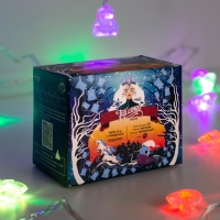 Гирлянда &laquo;Нить&raquo; 5 м с насадками &laquo;Подарки&raquo;, IP20, прозрачная нить, 20 LED, свечение мульти (RG/RB), мигание, 220 В