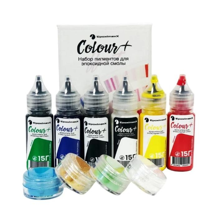 Набор пигментов &laquo;EpoximaxX Colour&raquo; базовый, 10 шт.