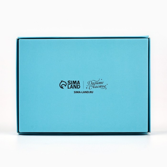 Коробка складная под 6 конфет «Тиффани», 13,5 х 9,8 х 3,8 см Коробка складная под 6 конфет «Тиффани», 13,5 х 9,8 х 3,8 см