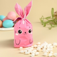Маршмеллоу в пакете розовый зайка &laquo;Светлой Пасхи&raquo;, 55 г.