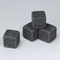 Подарочный набор бокал для виски с камнями 4 шт &laquo;23 февраля&raquo;.