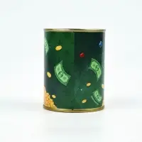 Копилка-банка металл &laquo;Первый миллион&raquo;, 7.5&times;9.5 см