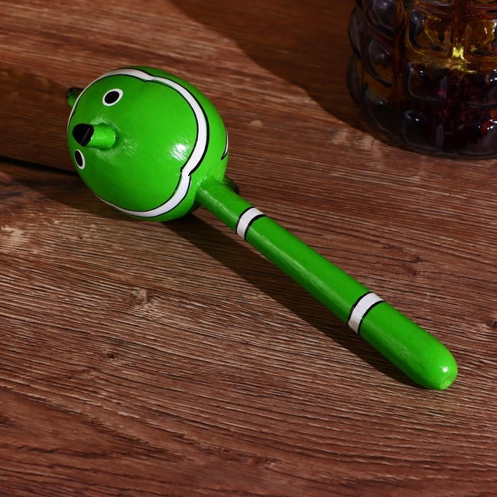 Сувенирный музыкальный инструмент Маракас Сувенирный музыкальный инструмент Маракас "Рыбка" дерево 22 см