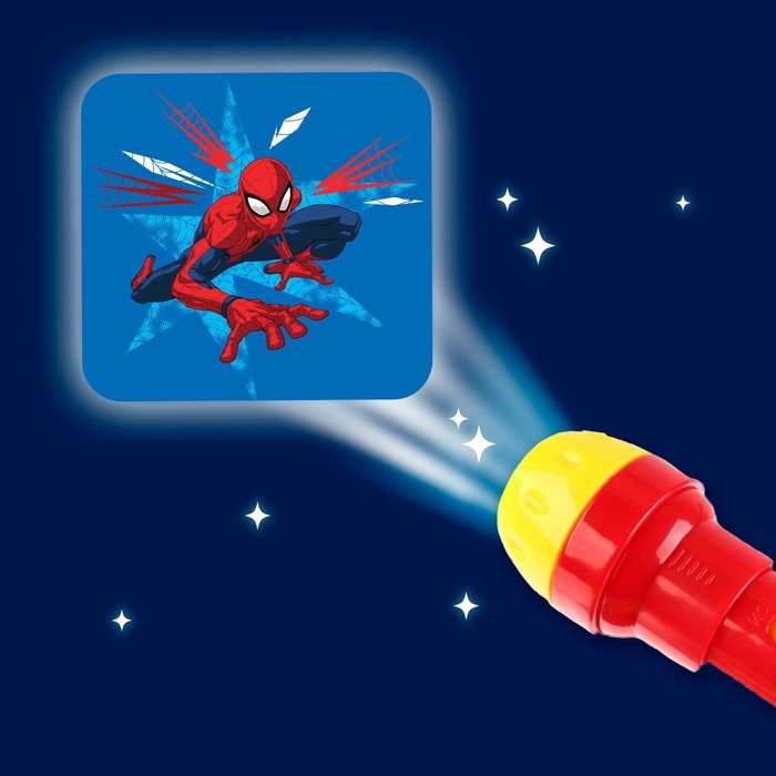 Проектор-фонарик &laquo;Человек паук&raquo;, MARVEL, свет, цвет МИКС