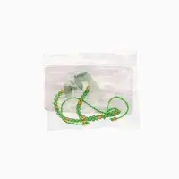 Браслет, длина 16 см, цв. зелёный