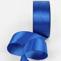 Лента атласная двухсторонняя №0329 38мм*25&plusmn;1м синий TR