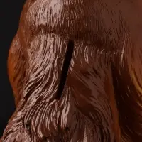 Копилка собака "Спаниэль сидящий" 17х13х19 см