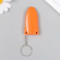 Брелок для ключей на кольце &laquo;Ракета&raquo;, канцелярский нож, пластик, 3&times;6 см, МИКС