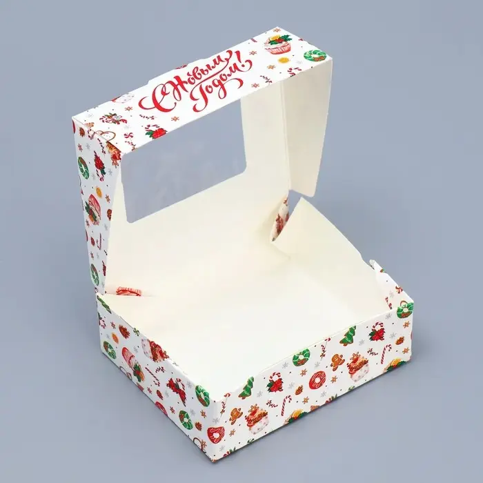 Коробка складная &laquo;Сладкая&raquo;, 10 х 8 х 3.5 см