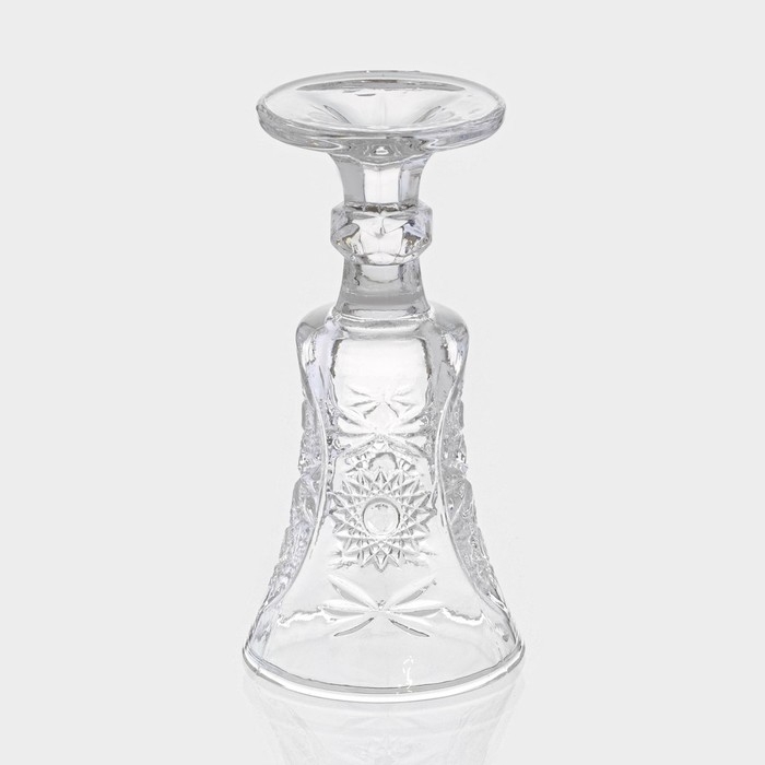 Набор рюмок стеклянных «Ледяная звезда», 35 мл, 10,5×5 см, 6 шт Набор рюмок стеклянных «Ледяная звезда», 35 мл, 10,5×5 см, 6 шт