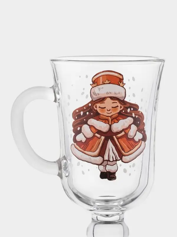 Кружка "Глинтвейн" "Новогодние игрушки" 250 мл