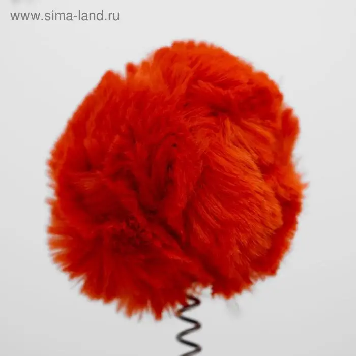 Игрушка для кошек с 3 дразнилками и когтеточкой, 27 х 15,5 х 25 см  микс цветов