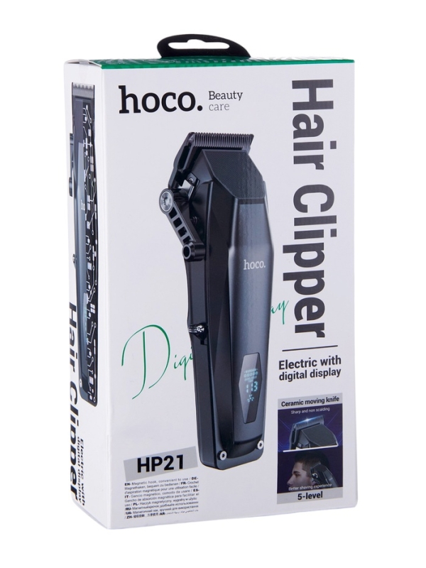 Машинка для волос Hoco HP21, черная