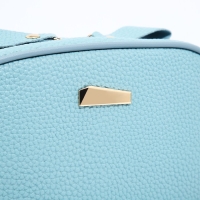 Сумка кросс-боди на молнии, цвет голубой