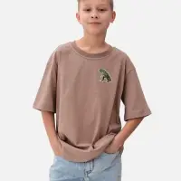 Термоаппликация &laquo;Динозавр&raquo;, 7&times;6.5 см, зелёная