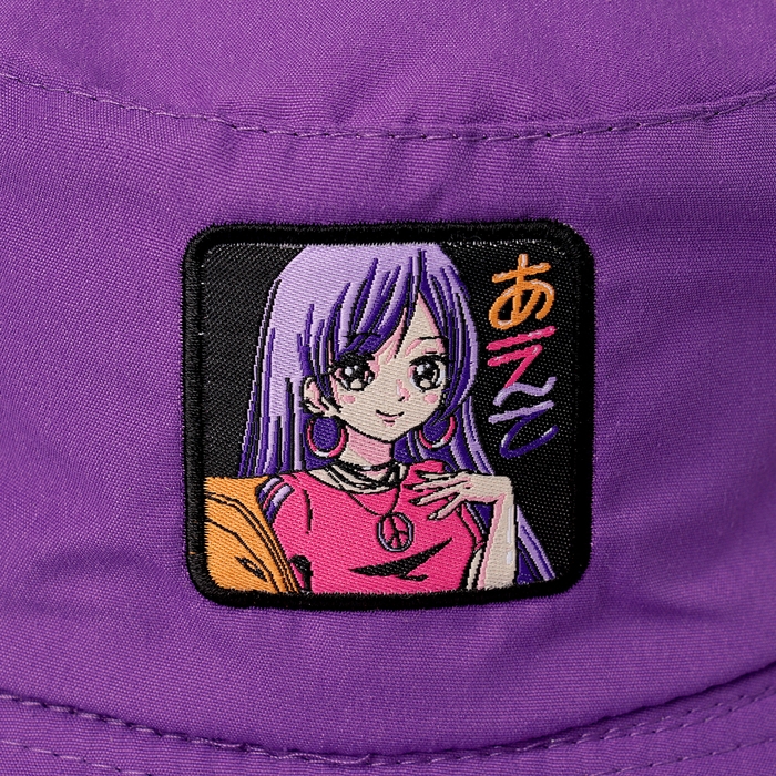 Панама детская для девочки &laquo;Аниме&raquo;, цвет фиолетовый, р-р 54