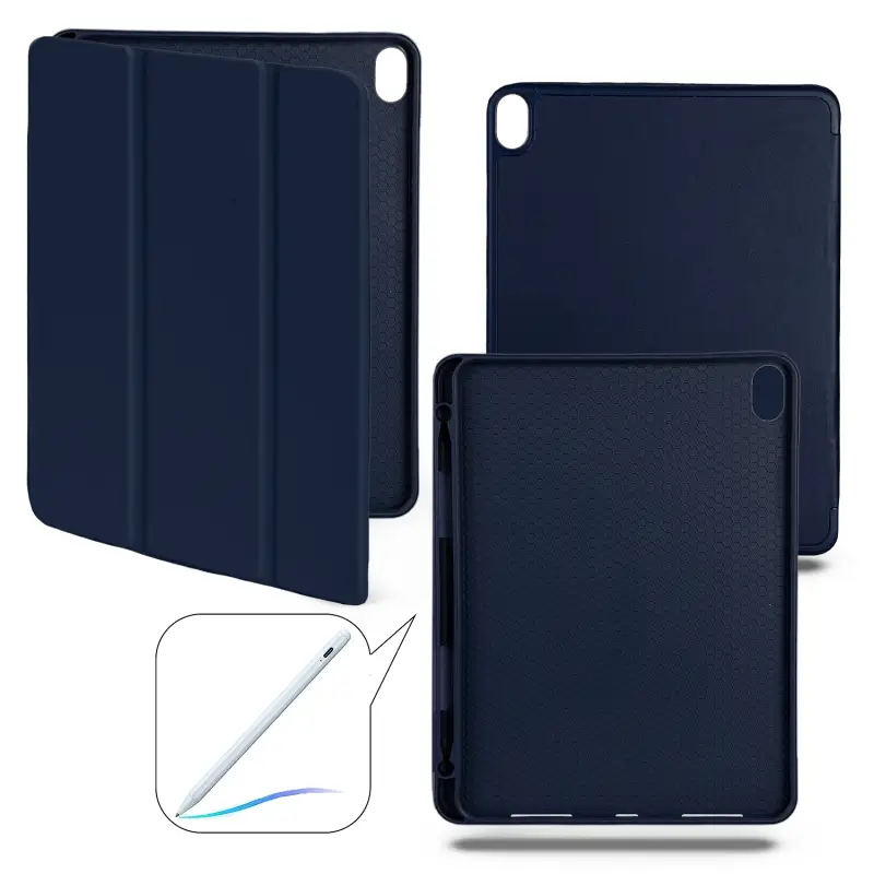 Чехол-книжка iPd Air 4 10.9 (2020)/ Air 5 10.9 (2022) Smart case (Pencil) Dark Blue №12