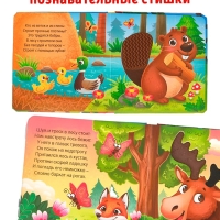 Трогательная книга "Кто живёт в лесу?"