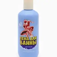 Детская пена для ванны, аромат сладкая паутинка, 300 мл, Супергерой