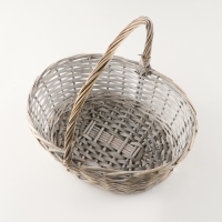 Набор корзин &laquo;Плетёнка&raquo;, 3 шт, 38&times;30&times;14/35 см, 32&times;25&times;11/27 см, 27&times;21&times;10/25 см, ива, микс