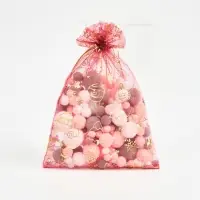 Мешочек подарочный органза &laquo;Новогоднее настроение&raquo;, 16 &times; 24 см