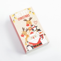 Набор новогодних женских носков KAFTAN "Marry christmas" размер 36-40 (23-25 см), 2 пары