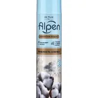 Освежитель воздуха в аэрозольной упаковке Air pure by Alpen нежность хлопка, 300 мл