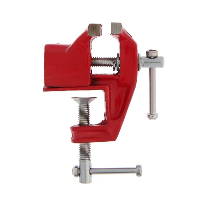 Тиски слесарные ТУНДРА, винтовой зажим, 40 мм Тиски слесарные ТУНДРА, винтовой зажим, 40 мм