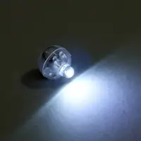 Светодиод для шара, круглый, цвет белый, пластик, набор 20 шт