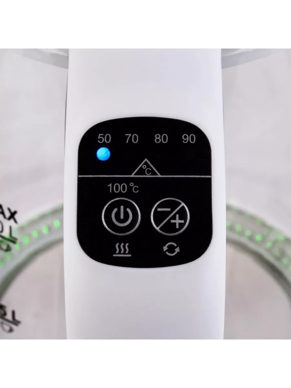 Чайник HYK-G8880 2л. 2200Вт серый серебристый