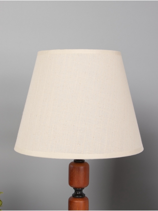 Лампа настольная BayerLux ЭКО "Одри" 1х40Вт Е27 черный/темно-кор. 25х25х43см