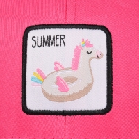 Кепка детская Summer, цвет розовый, р-р 52-54, 5-7 лет Кепка детская Summer, цвет розовый, р-р 52-54, 5-7 лет