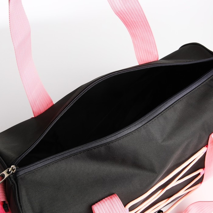 Сумка детская спортивная для девочки &laquo;Классика&raquo;, 40*20*20 см, цвет серый